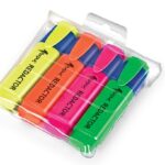 Teksto žymeklių rinkinys Forpus Redactor, 2-5 mm, 4 spalvos