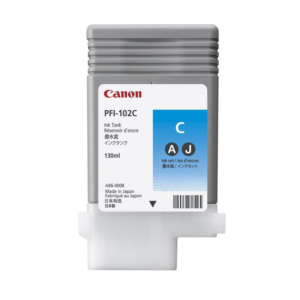 162CNPFI102C Kasetė Canon PFI-102C (0896B001) CY 130ml OEM - Image 1