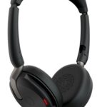 Jabra Evolve2 65 Flex UC Stereo Link380c Belaidės ausinės Bluetooth, USB-C, Juoda