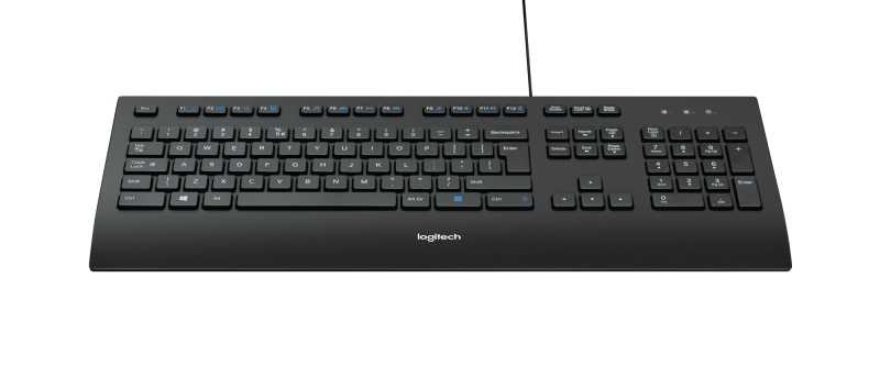 2a38f8e4-cb3c-442d-9eb2-62cd701b428d Logitech K280e Laidinė klaviatūra, USB, US, Juoda - Image 1