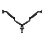 Kensington K59601WW SmartFit One-Touch Dual Monitor Arm Monitoriaus laikiklis, Juoda - Image 2