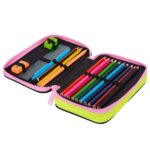 Forminis dviejų skyrių penalas su priedais CoolPack Jumper 2 PANDA GANG - Image 2