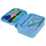 Forminis trijų skyrių penalas su priedais CoolPack Jumper 3 DAISY SUN - Image 2
