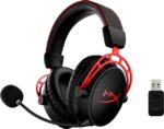 HyperX Cloud Alpha Belaidės žaidimų ausinės, Black-Red - Image 2