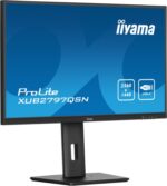 iiyama ProLite XUB2797QSN-B2 Monitorius 27'' IPS, QHD 2560x1440, 1 ms, 300 cd/m2, 100 Hz, Juoda - Image 2