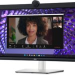 Dell Pro 34 Plus P3424WEB Monitorius 34.1'' IPS WQHD 3440x1440 8 ms 300 cd/m2 60 Hz, Silver/Black