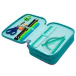 Forminis trijų skyrių penalas su priedais CoolPack Jumper 3 DREAMS - Image 2