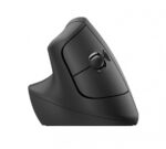Logitech Lift Vertical Left Belaidė pelė, RF Wireless + Bluetooth, 4000 DPI, Graphite - Image 2