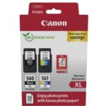 Canon CRG PG-560XL/CL-561XL (3712C008) Rašalinių kasečių komplektas, BK/CMY
