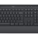 Logitech Signature MK650 Combo for Business Belaidė klaviatūra + pelė, US INT, Graphite