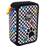 Forminis trijų skyrių penalas su priedais CoolPack Jumper 3 Catch me