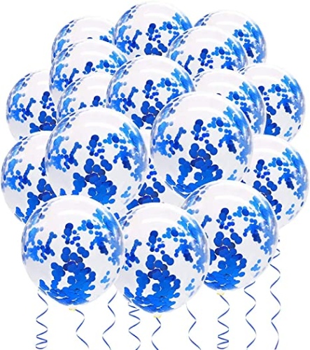 YD1CXnkfJ65z9XfUKpnh14CFelQ2eixFDv7MRnYm Ecost prekė po grąžinimo Fangoo 50 mėlynų konfeti balionų pakuotė Latekso konfeti balionai Mėlyni va - Image 1
