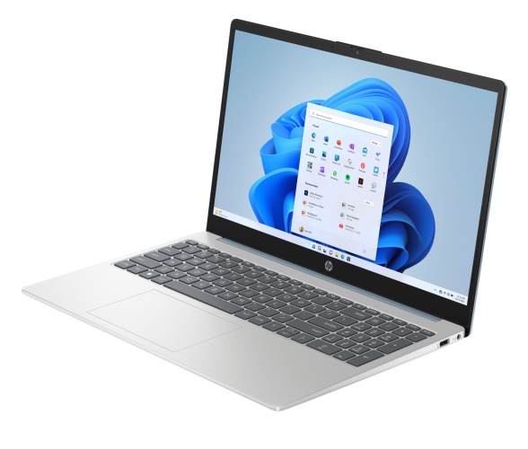 ad25e171-741c-4597-a303-7eb1af8ca67e HP 15-fc0005ny Nešiojamas kompiuteris 15.6'' FHD Ryzen 5 7520U 16GB 512GB SSD W11H, Moonlight Blue - Image 1