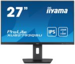 iiyama XUB2793QSU-B7 Monitorius 27'' IPS QHD 2560x1440, 1 ms, 300 cd/m2, 100 Hz, Juoda