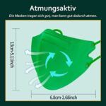 Ecost prekė po grąžinimo FFP2 kaukės, spalvotos, mažo dydžio, spalvingos 25 vnt., supakuotos atskira - Image 2