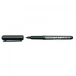 Žymeklis permanentinis Stanger M140, 1 mm, apvali galvutė, juodas 1 vnt.
