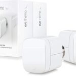 Ecost prekė po grąžinimo Eve Thermo, 2x smart radiator thermostat, Bluetooth, white