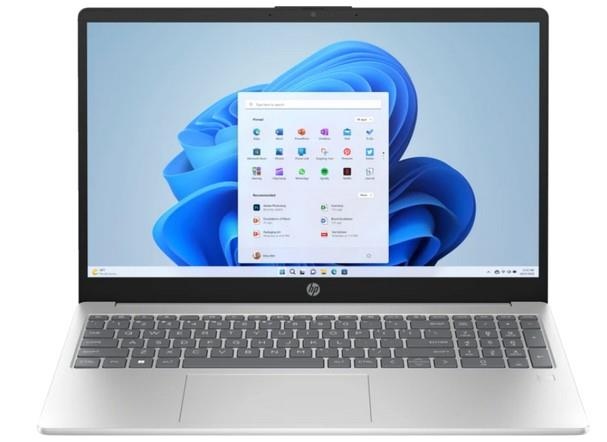 prh6mr9b2a34MDin0hbleIM6myZq0Difl2sKq8Fm HP 15-fc0038ny Nešiojamas kompiuteris 15.6'' FHD Ryzen 5 7520U 16GB 512GB SSD W11H, Natural Silver - Image 1